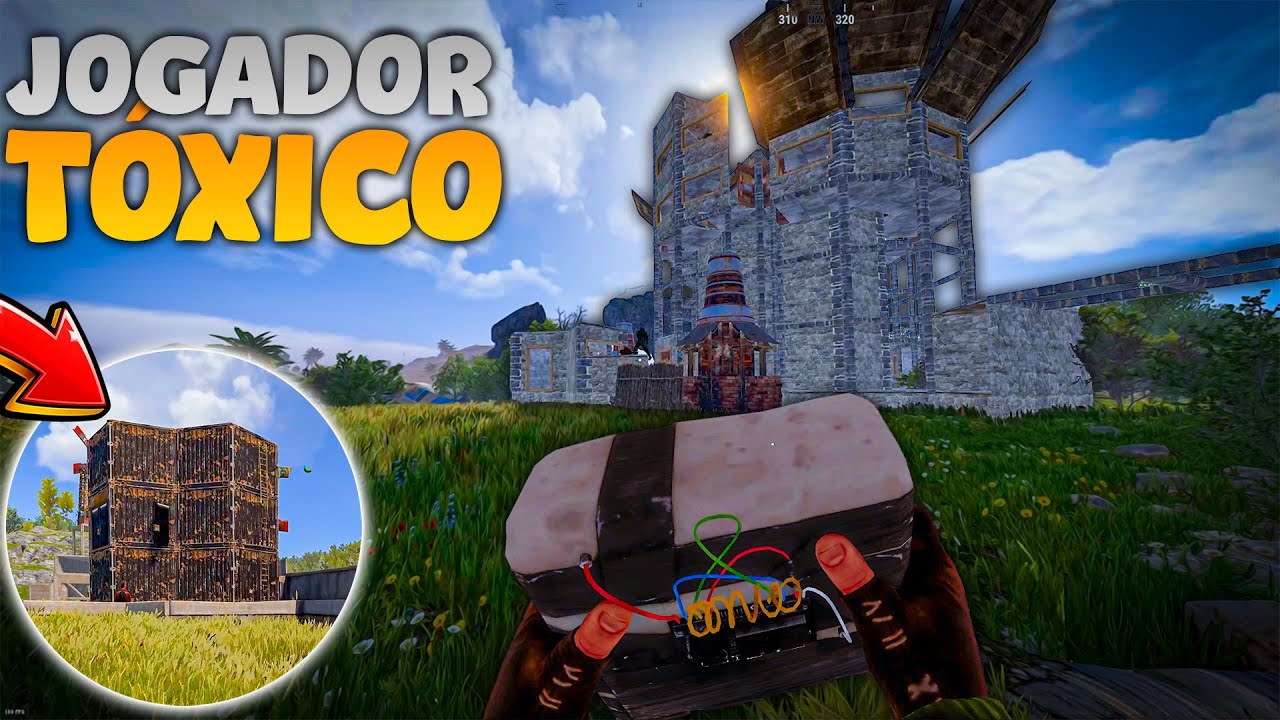 Jogador ficou TÓXICO por conta desse raid no RUST