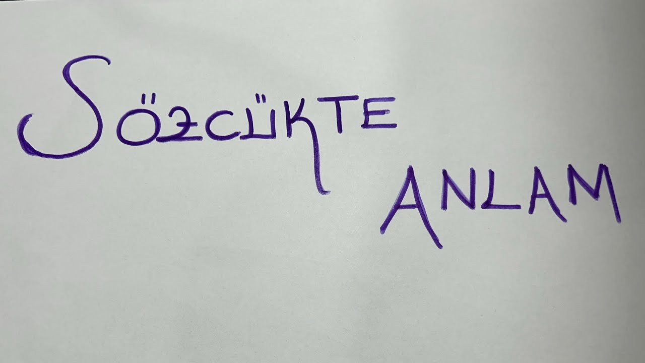 SÖZCÜKTE ANLAM | GERÇEK, MECAZ, TERİM ANLAM  | 5. SINIF TÜRKÇE