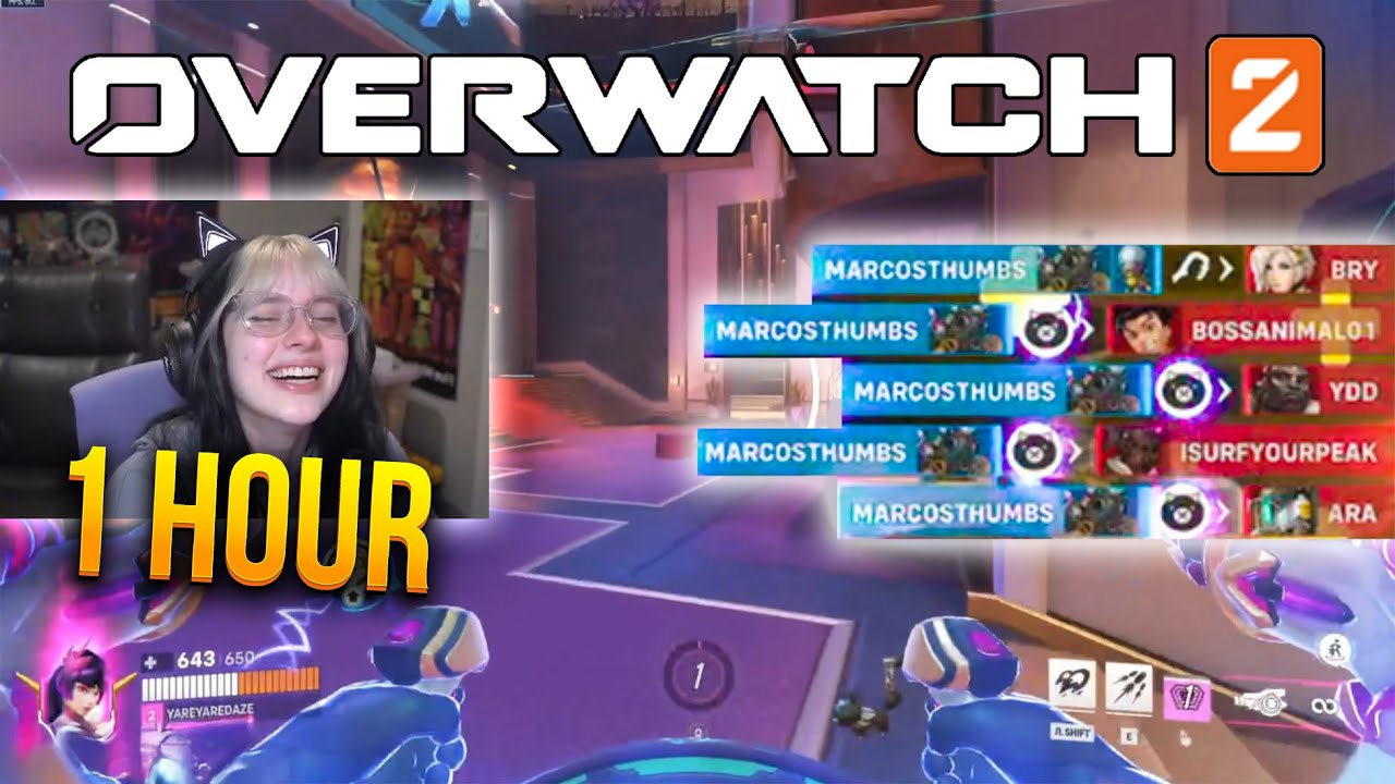 [1 HOUR] Overwatch 2 - Funny Moments & Best Highlights
