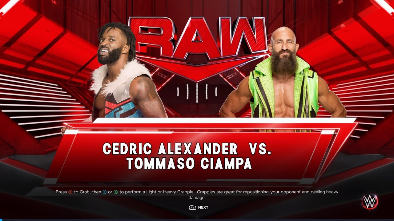 WWE 2K23 | Cedric Alexander vs. Tommaso Ciampa