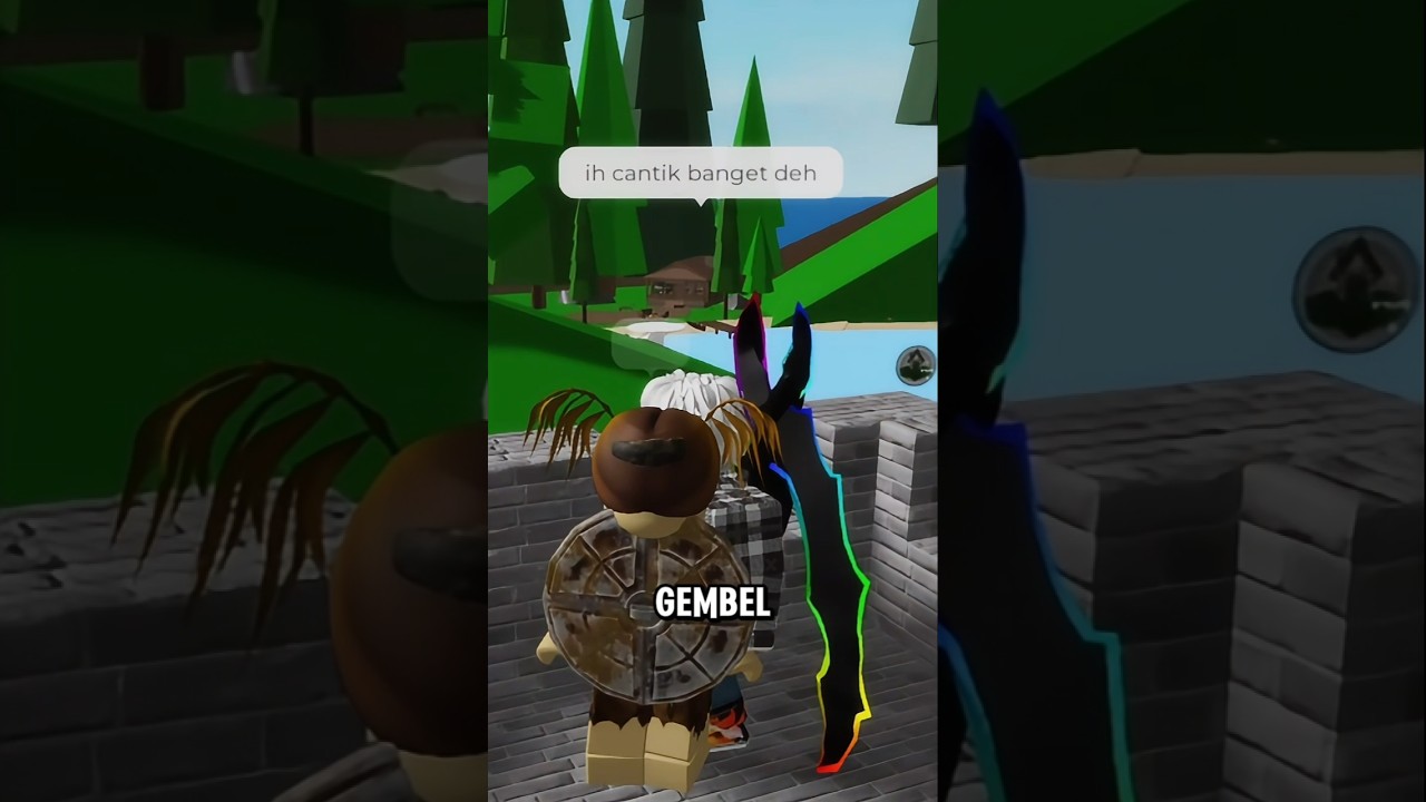 Pas jadi cantik dibilang LUMAYAN... Pas jadi gembel malah DIAJAK NGEDATE⁉️😭🤣#roblox #brookhaven