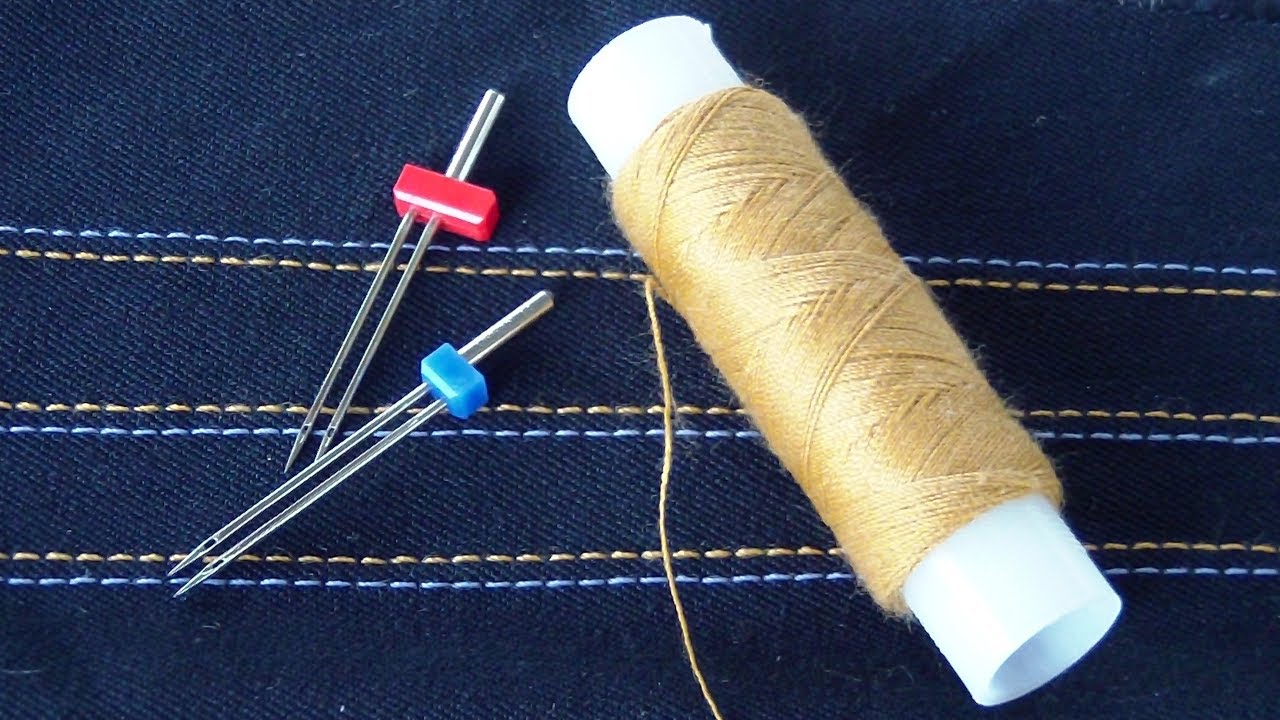 How to Use a Twin (Double) Needle on Sewing Machine
