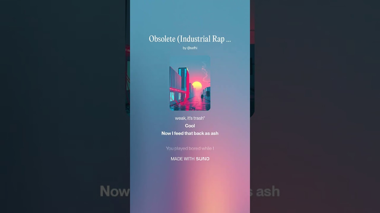 Obsolete (Industrial Rap Metal 1)