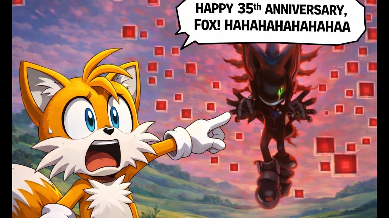 INFINITE?tails react to sonic 35 anniversary 