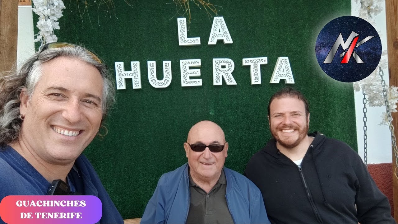 🍽️ El BISTEC de 1,5 kg. de la HUERTA de ANA y EVA (ft. Pepe & Alberto) 🥩 [Guachinches de Tenerife]