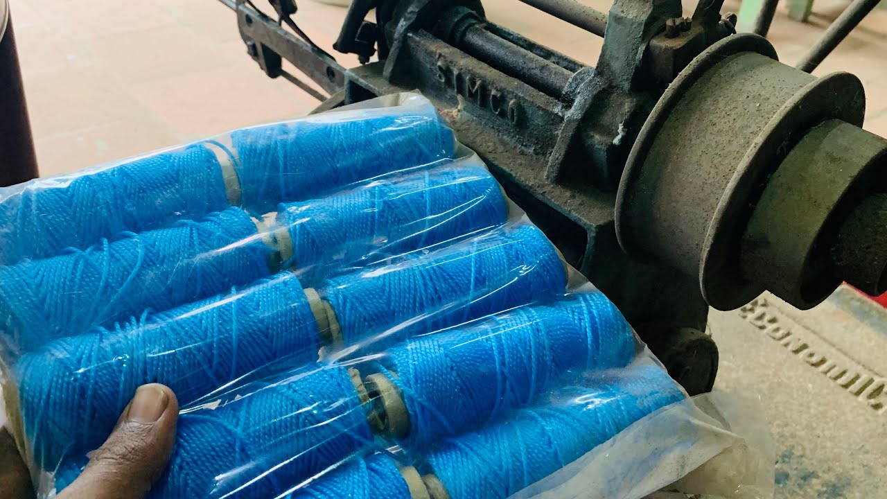 Twine winding machine | Simco machine | Nylon 4 inch 6 inch all twine winding machine