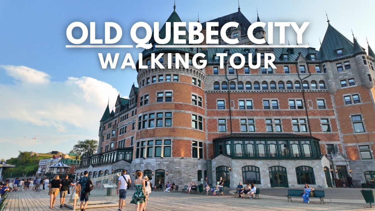 Old Quebec City, Canada Walking Tour | Upper Town Summer 2025
