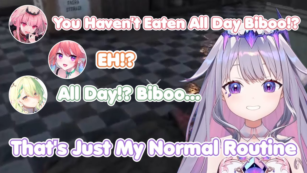 Everyone’s Shocked by Biboo’s Habit of Not Eating Before Streams