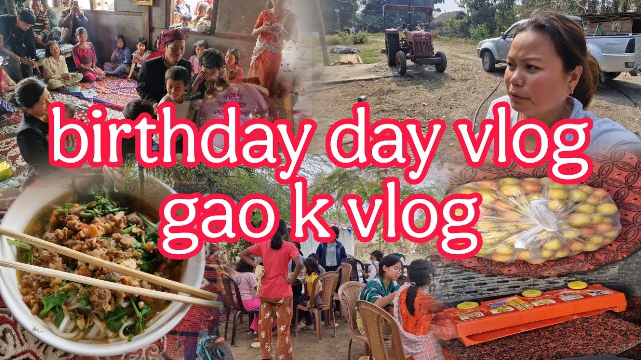 Birthday vlog ll gao k vlog ll #vlog 