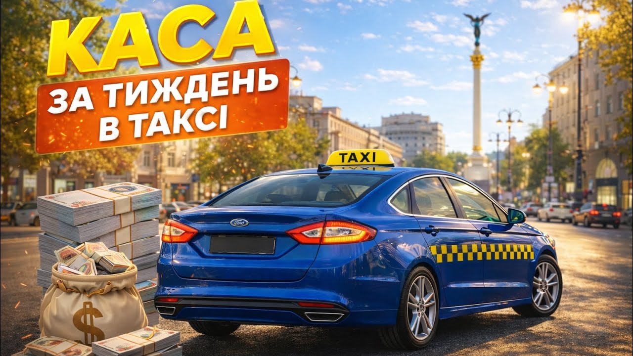 Скільки заробив в таксі за тиждень на оренді ?! Таксі Київ ! 