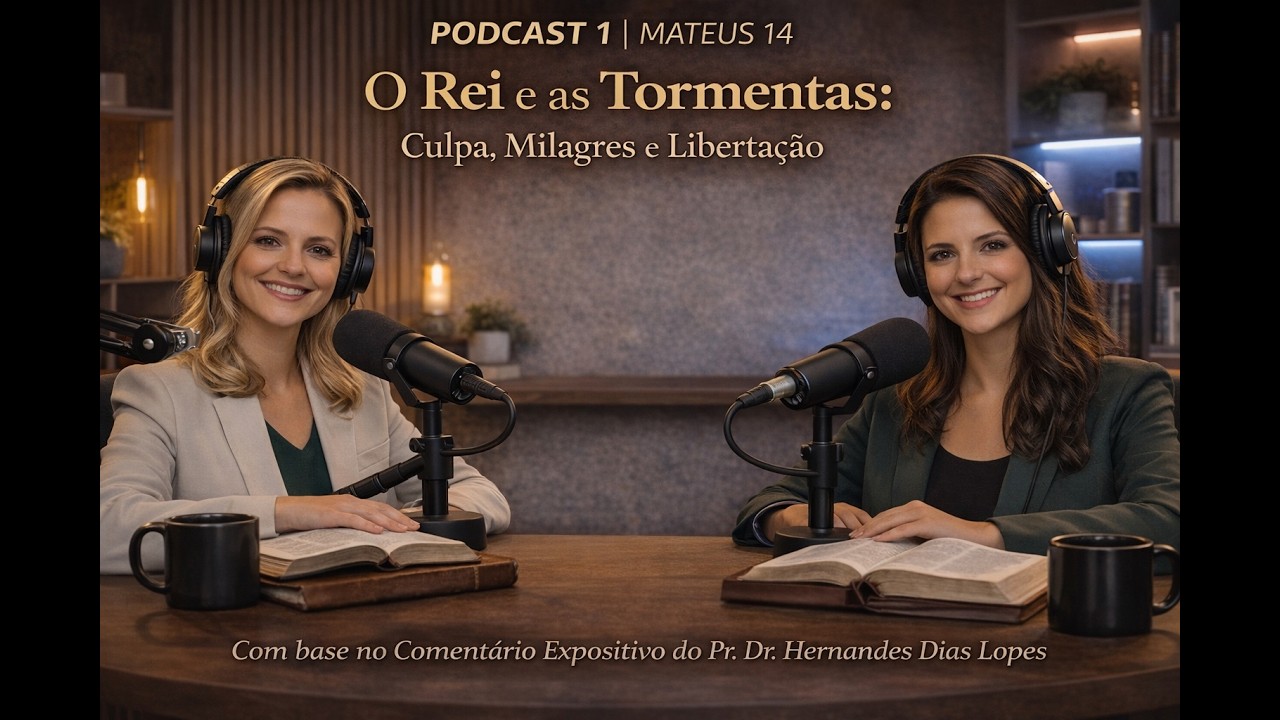 PODCAST 1 | MATEUS 14 - O Rei e as Tormentas: Culpa, Milagres e Libertação