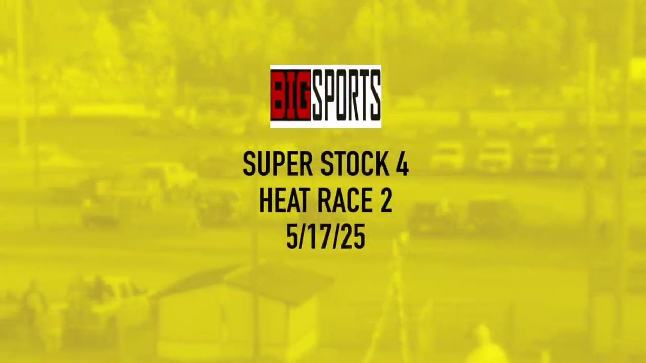 Super Stock 4 Heat Races at County Line Raceway