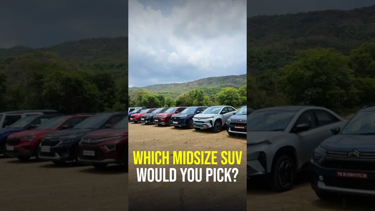 Midsize SUVs under ₹20 lakh #shorts