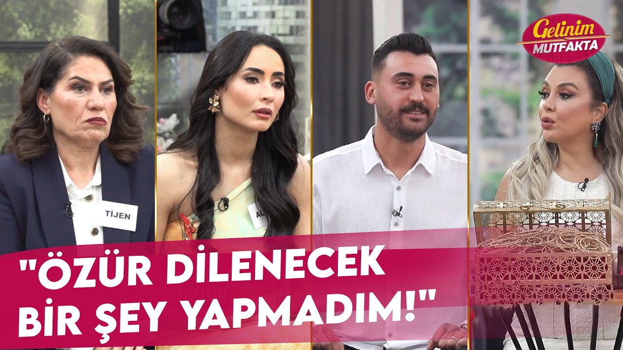 Alime ve Eşi Stüdyoda Yüzleşti - Gelinim Mutfakta 16 Şubat Pazartesi