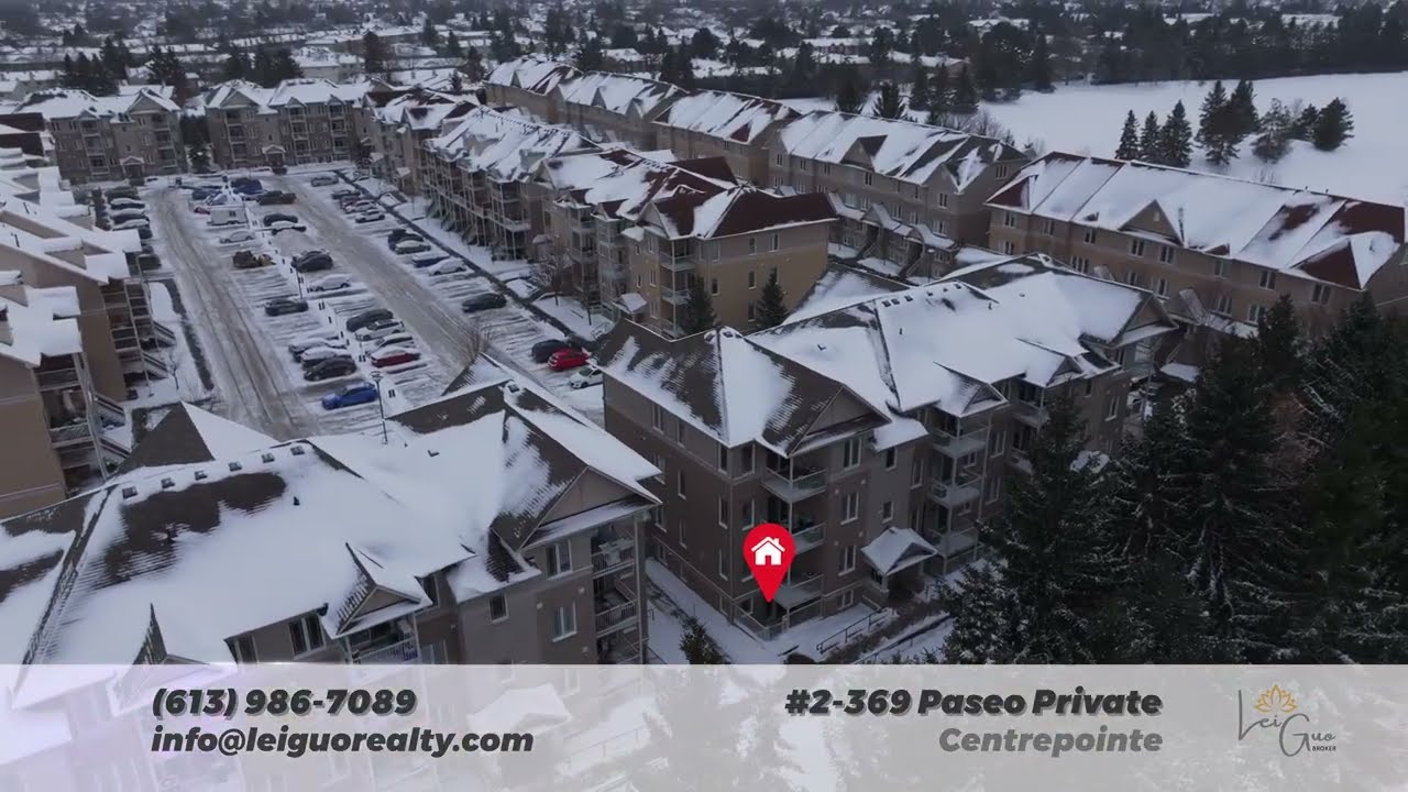 End Unit Condo Backing Onto Park | Fully Renovated | Centrepointe Ottawa