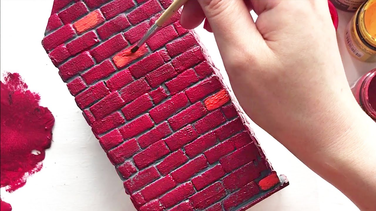 DIY Переделка чайной коробки в чайный домик | Поделка из картона