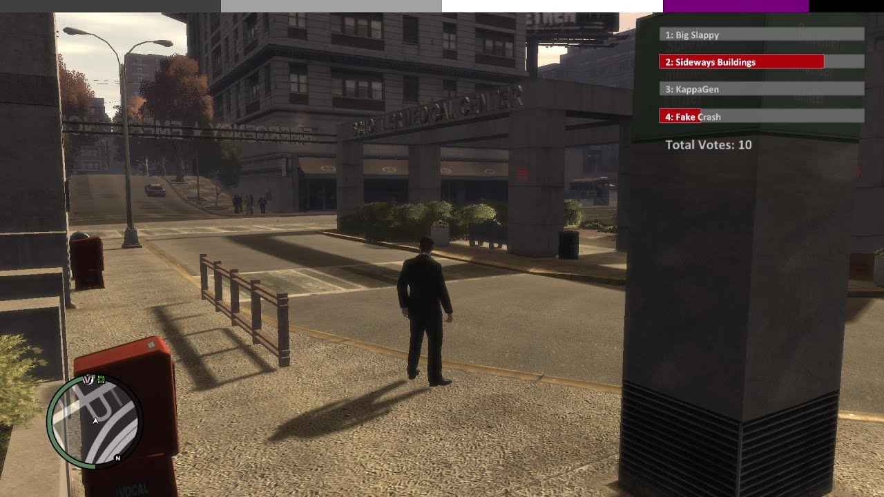 GTA IV CHAOS MOD day 1 (Poofesure Vods)