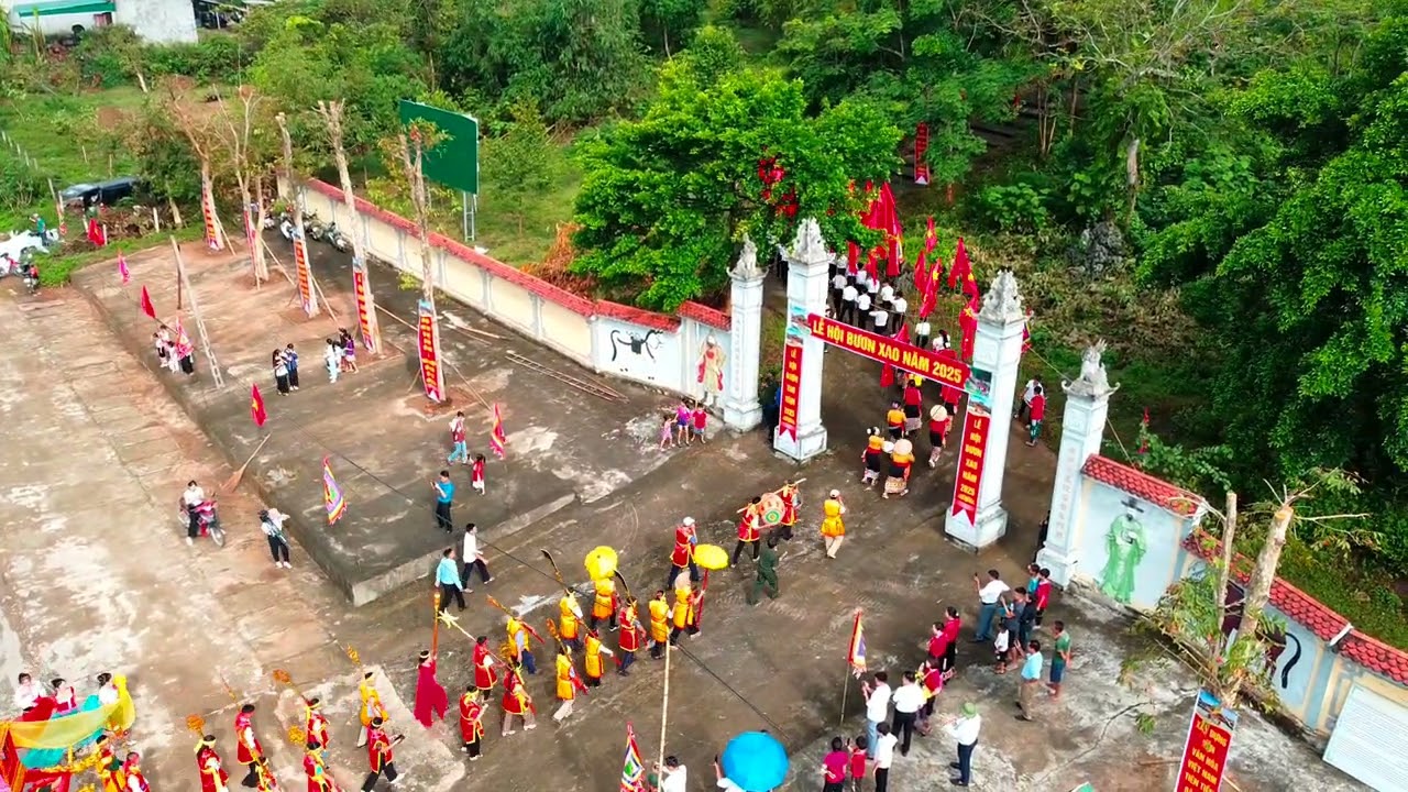 Lễ Hội Bươn Xao 2025 Diễn Ra Tại X&atilde; Ti&ecirc;n Đồng Nghệ AN ( Nhịp Sống 37 