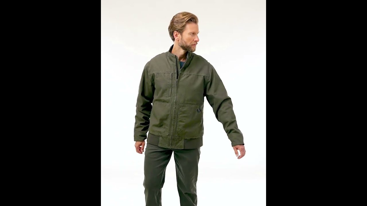 DRI DUCK Force Power Move Bomber Jacket 5032 With Custom Embroidery