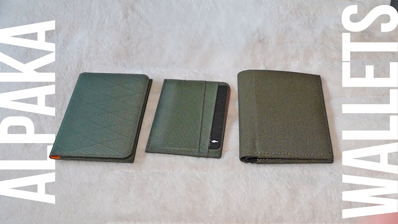 Alpaka Ark Wallets Comparison | Ark Bifold, Ark Card, Ark Bifold Cash Wallet