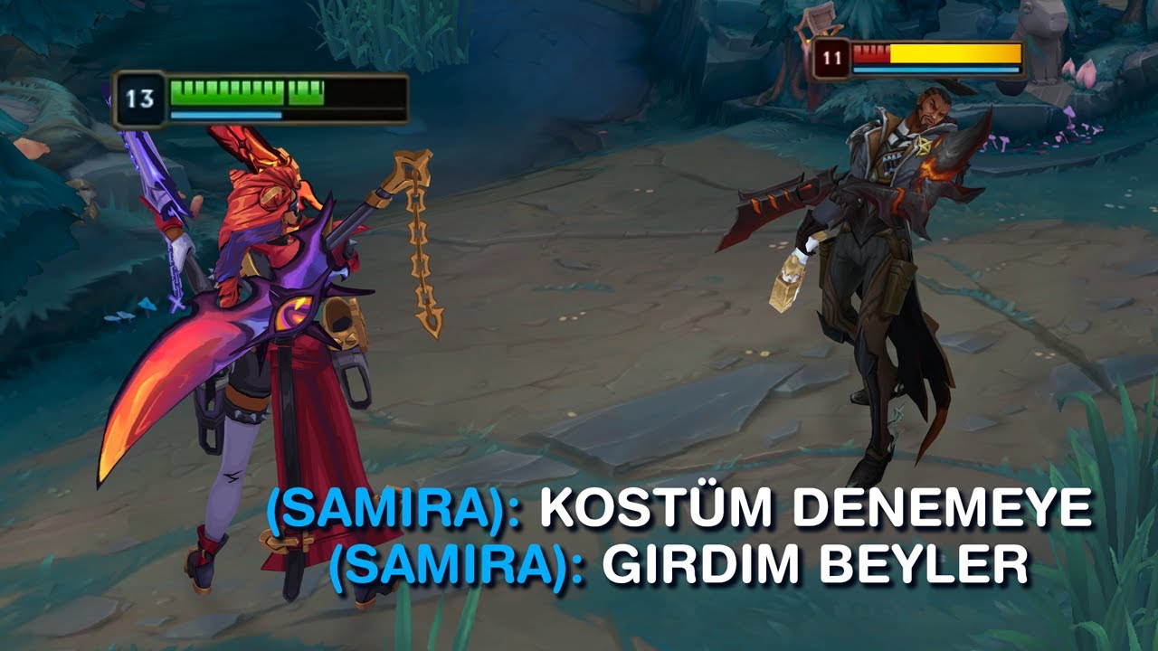 KOSTÜM ÇIKTIĞI İÇİN İLK DEFA SAMİRA OYNUYORUM (!)