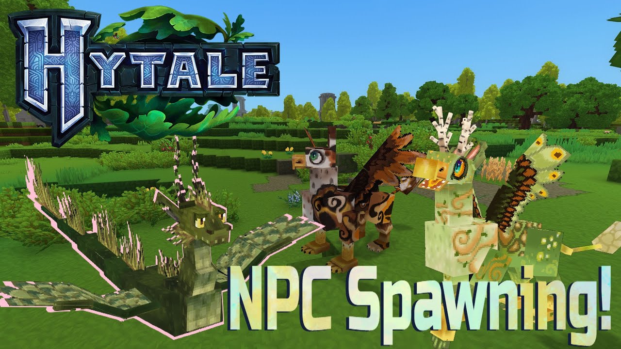 How to Spawn Natural NPCs to Hytale! Tutorial Modding #hytale