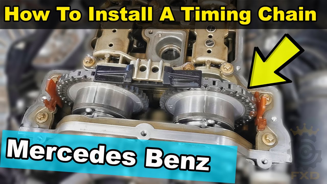 Mercedes Timing Chain Install - How To DIY - Part 2