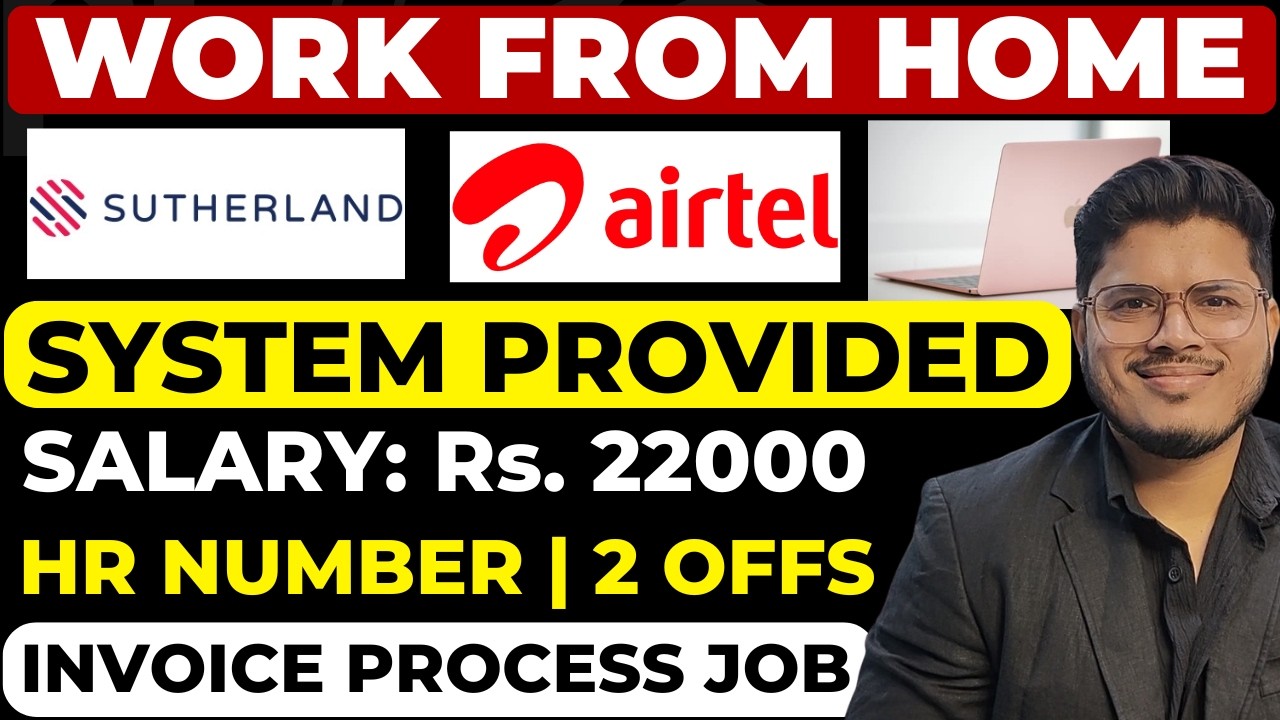 Best Work from home jobs 2026 | Remote jobs in India | Permanent work from home jobs | WFH jobs