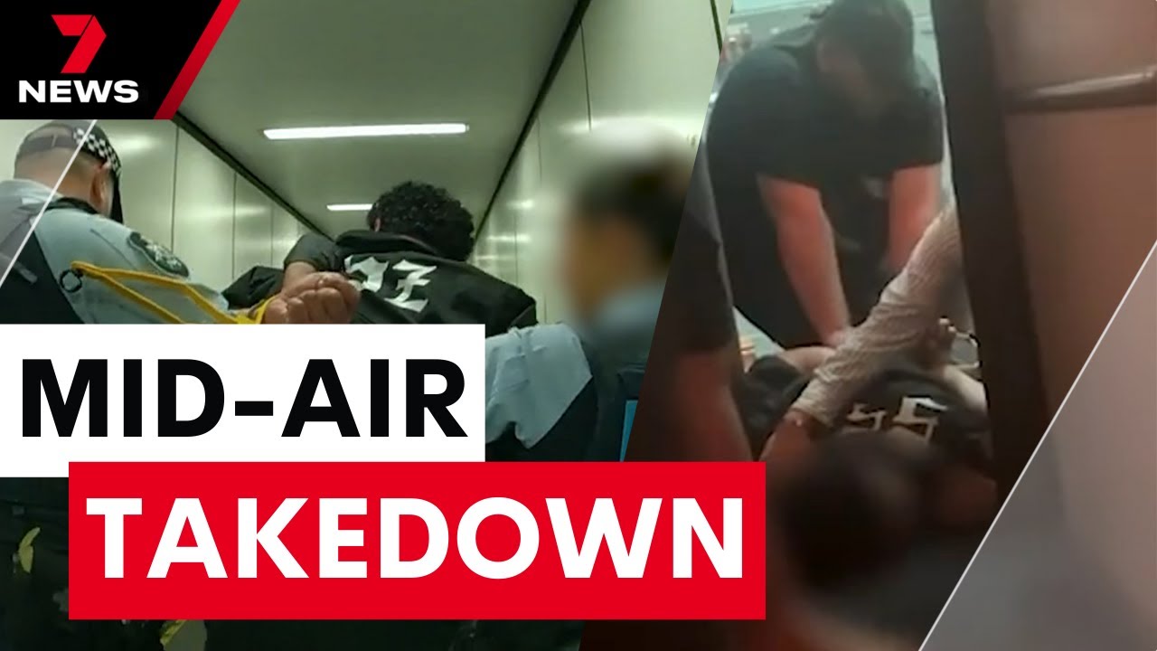 What caused this mid-air meltdown? The unruly passenger's explanation | 7NEWS