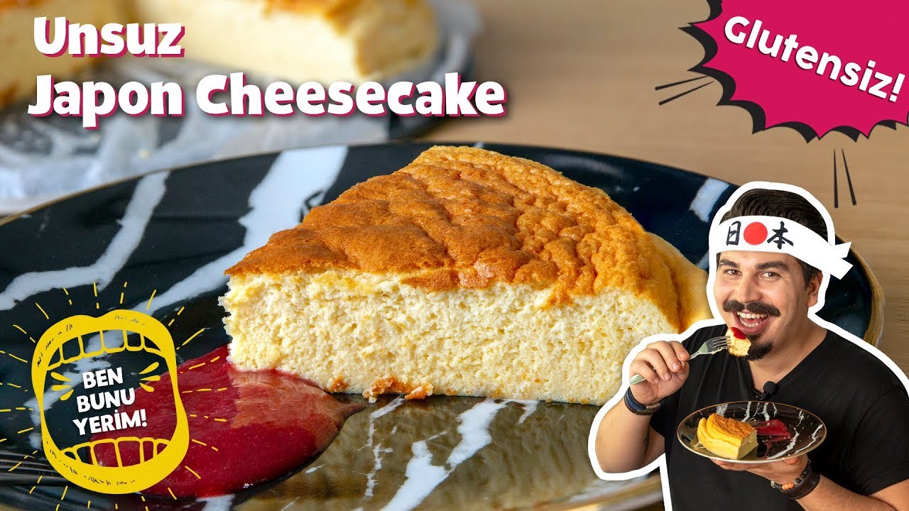 🎌 Böyle Daha Çok Seveceksiniz: Unsuz Japon Cheesecake Tarifi | #BenBunuYerim 33