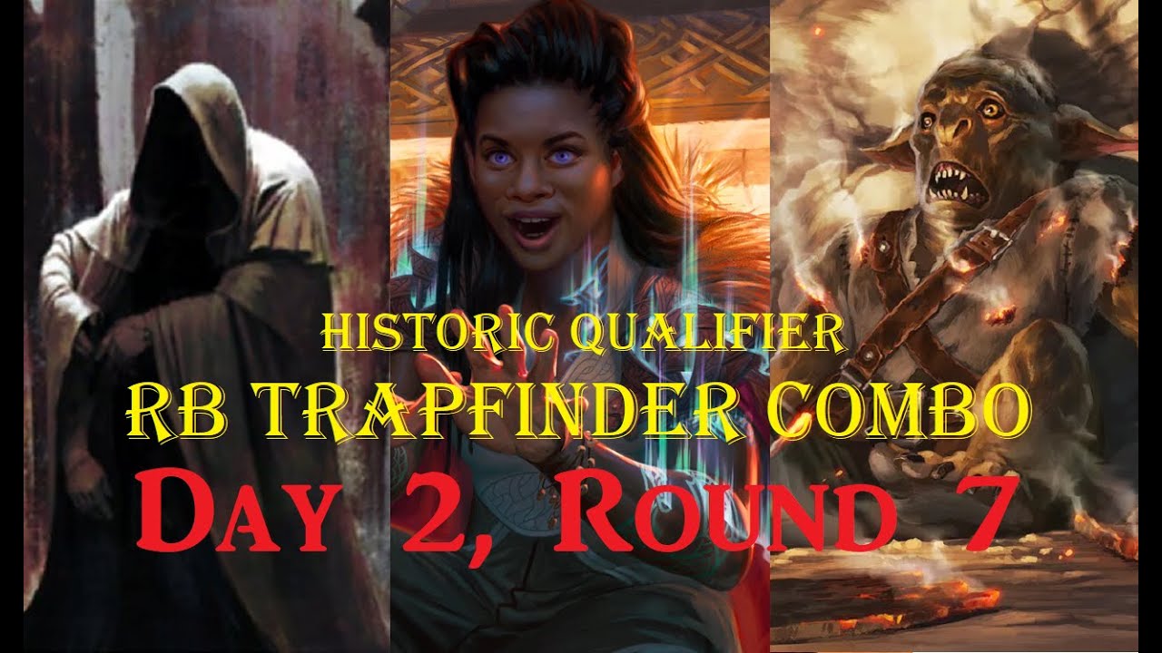 RB Trapfinder in Historic PTQ, Day 2 Round 7 vs Rakdos Midrange