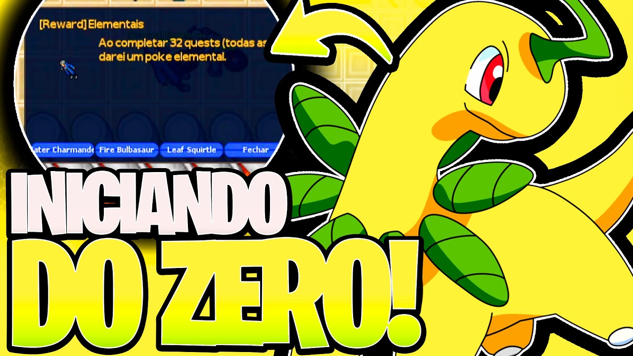 COMEÇANDO DO ZERO!!🔥🤯NO POKETIBIA MOBILE 2026! POKE CYAN