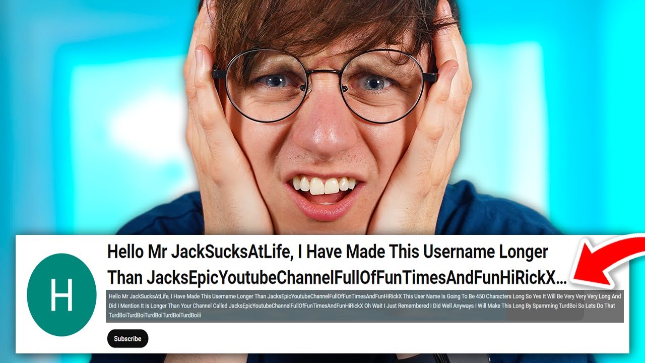 The REAL Longest Username on Youtube