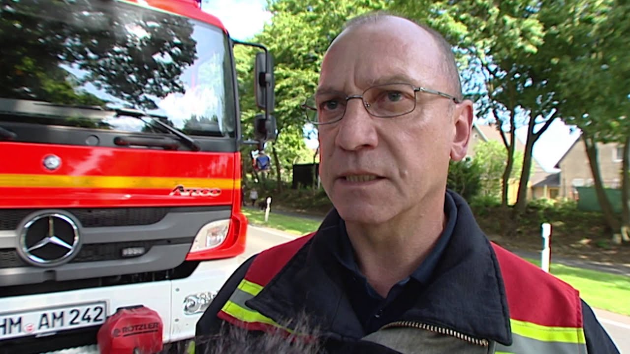 Frontalzusammenstoß auf B217 vier Verletzte