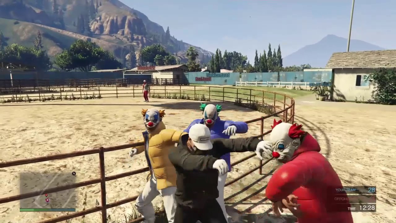 GTA 5 Online RING FIGHT and Glitch Fighting