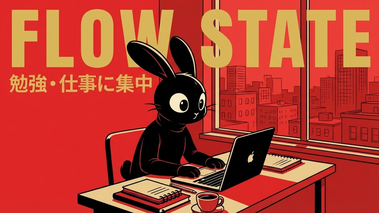 Flow state... in motion / Boom Bap Jazzy Lo-fi for deep work