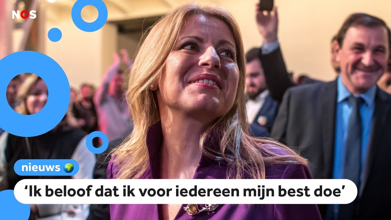 Slowakije krijgt eerste vrouwelijke president