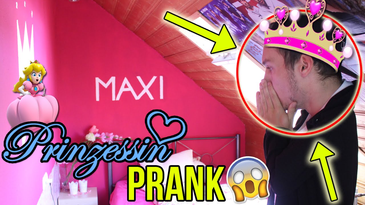 PRINZESSINNEN ZIMMER PRANK ! | Max und Chris