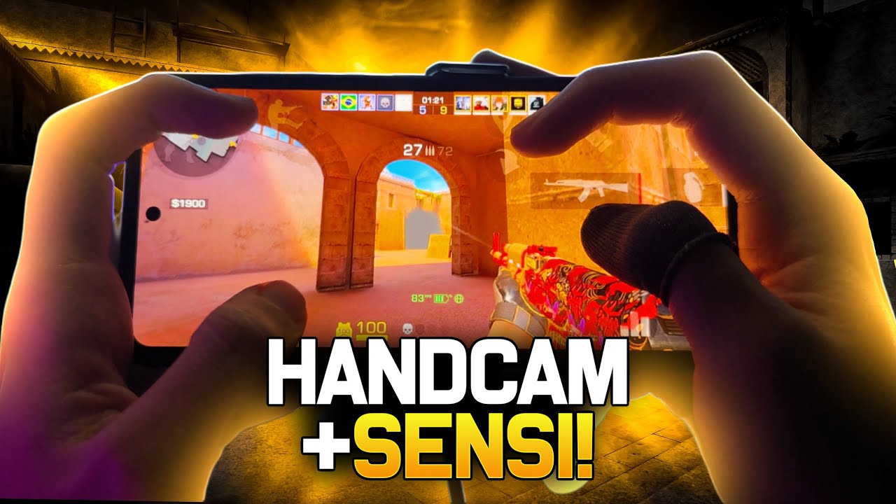 Como achar a SENSIBILIDADE PERFEITA no STANDOFF2 + HANDCAM | Rog Phone 8 Pro