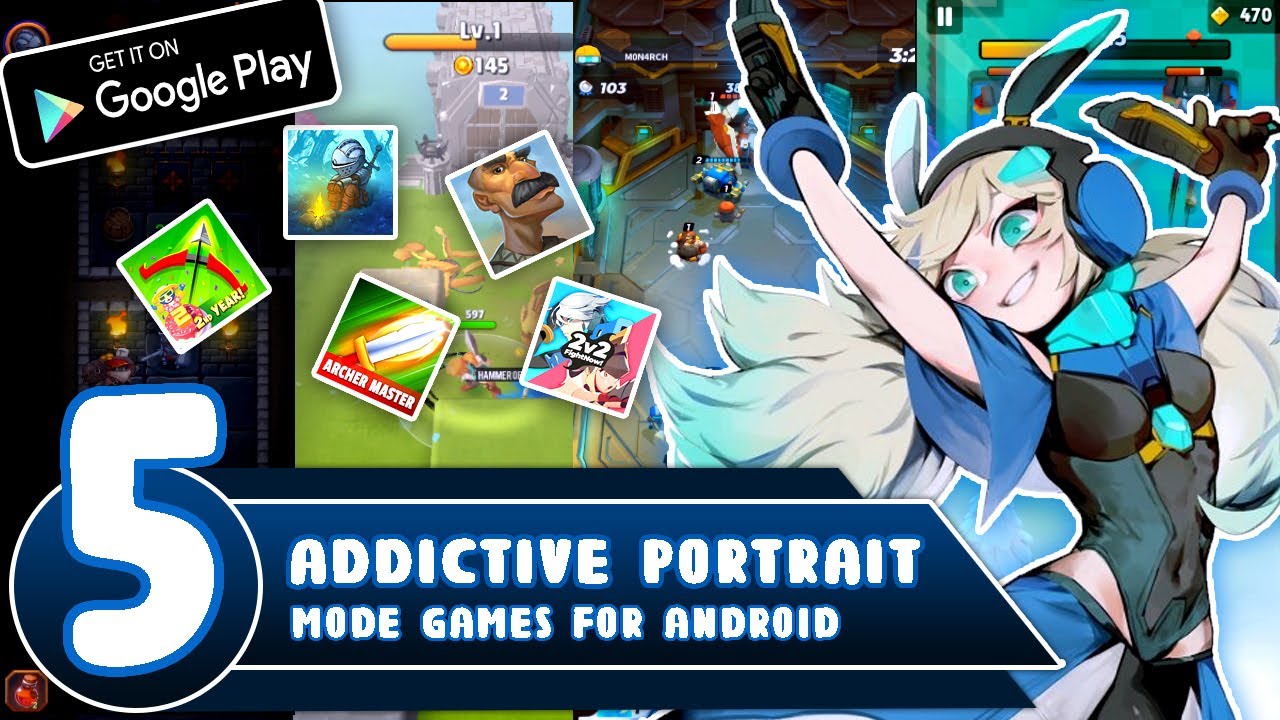 5 Addictive Portrait Mode Games For Android
