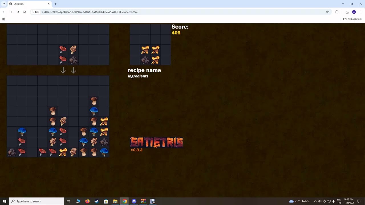 Satietris: Funga-Bunga