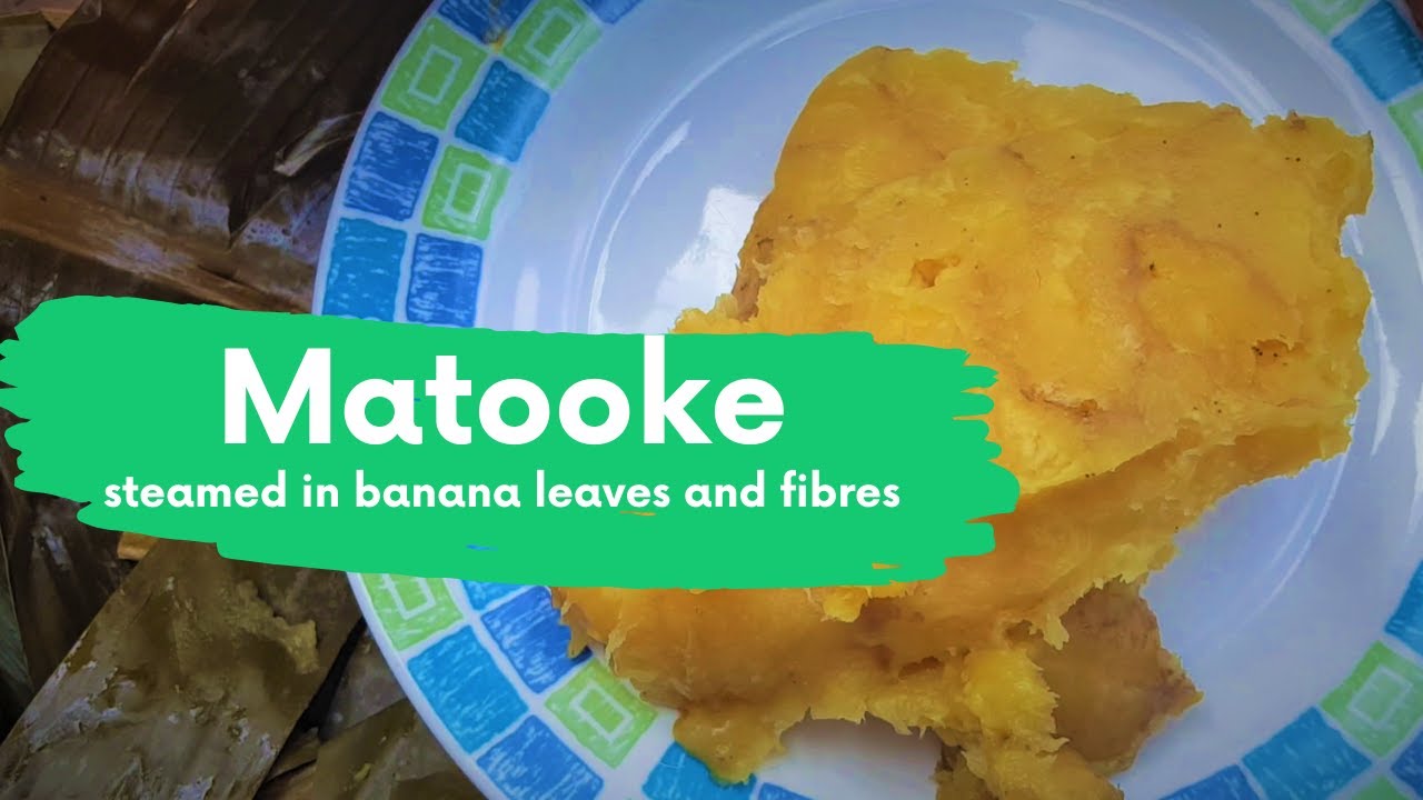 How to prepare Matooke steamed in banana leaves and fibres