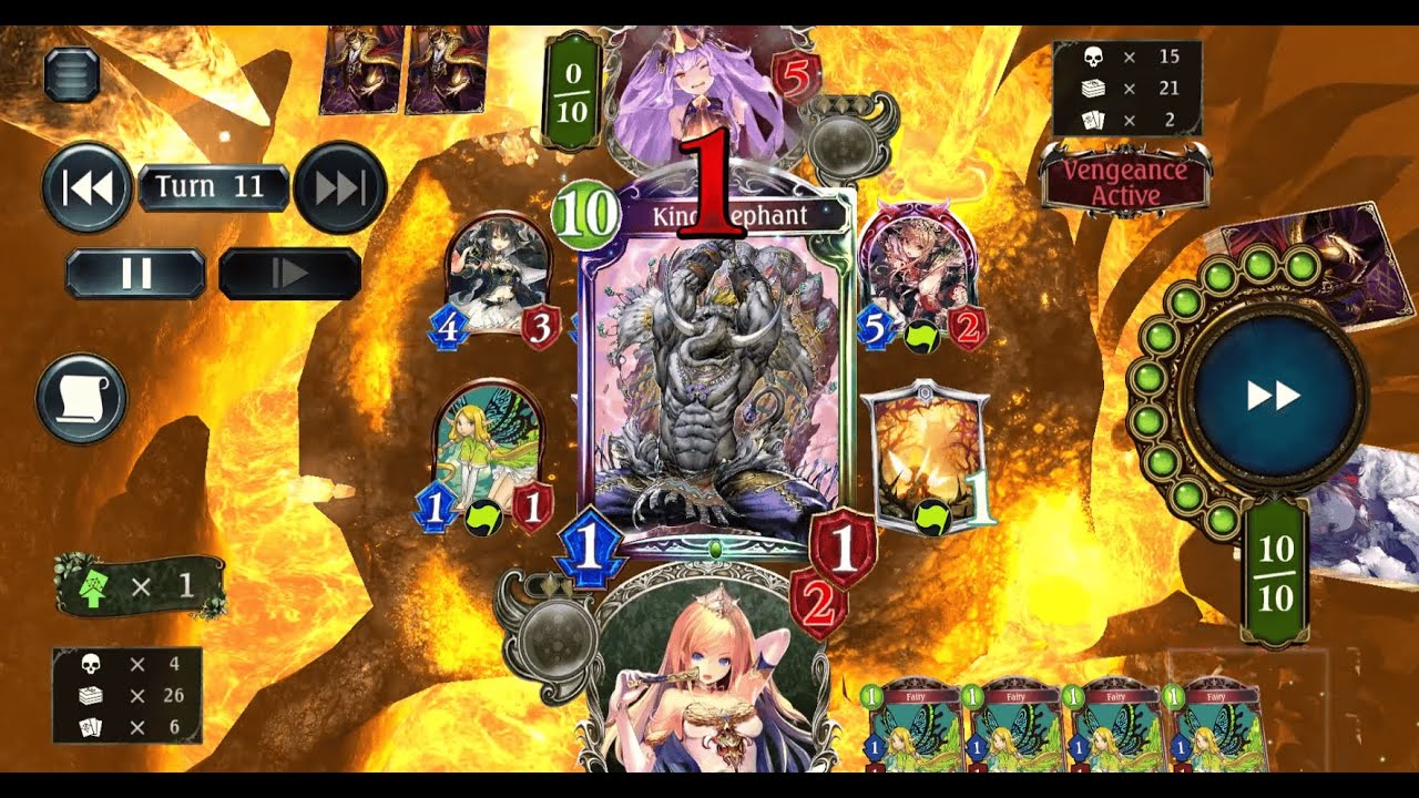 Had a main character moment where I was about to lose, but top decked King Elephant and won