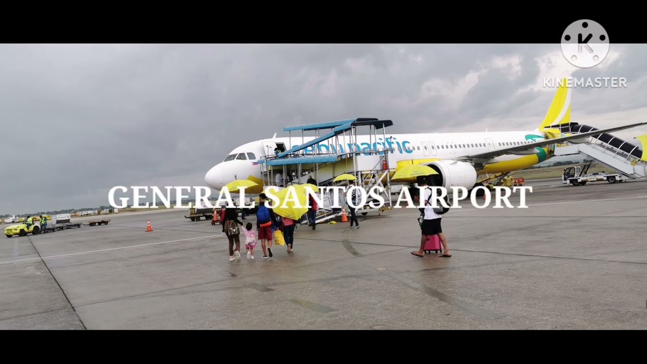 Rainy Day Plane Take Off Sound / From General Santos Airport