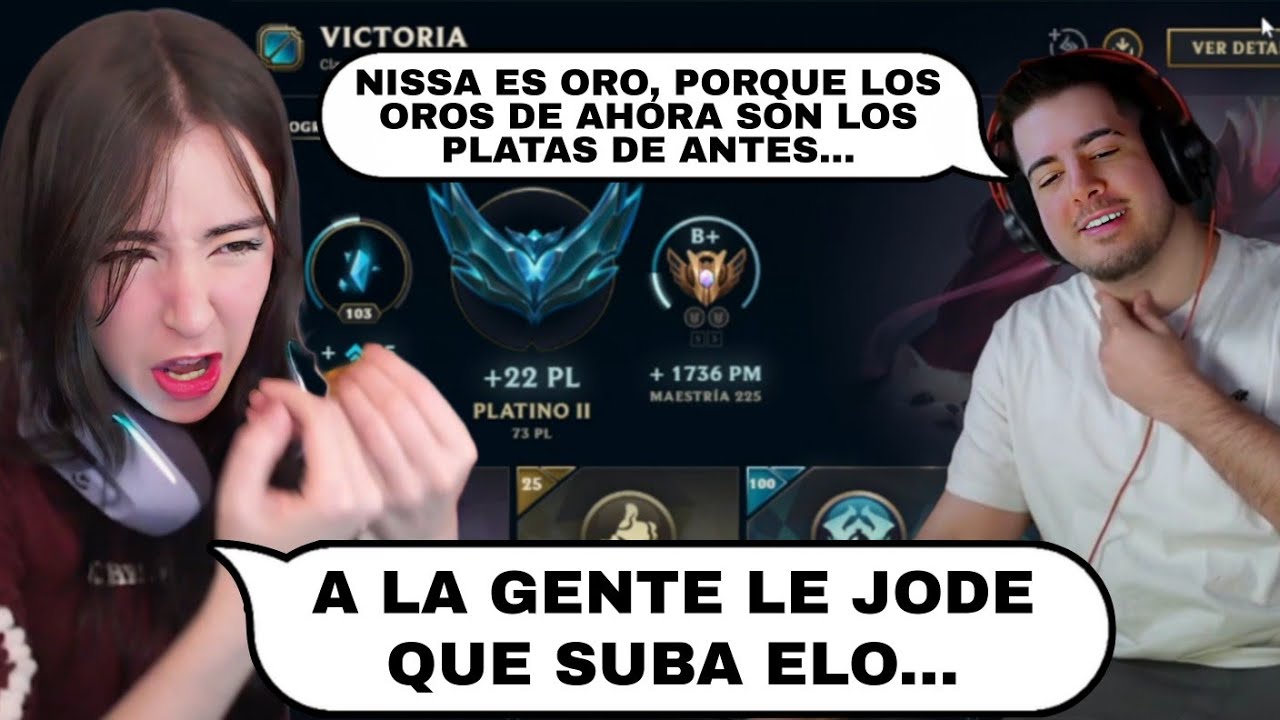 NISSA APARECI&Oacute; A DOS WINS DE PLATINO 1! Y RECIBO ATAQUES HASTA DE ELMIILLOR!! | Nissaxter