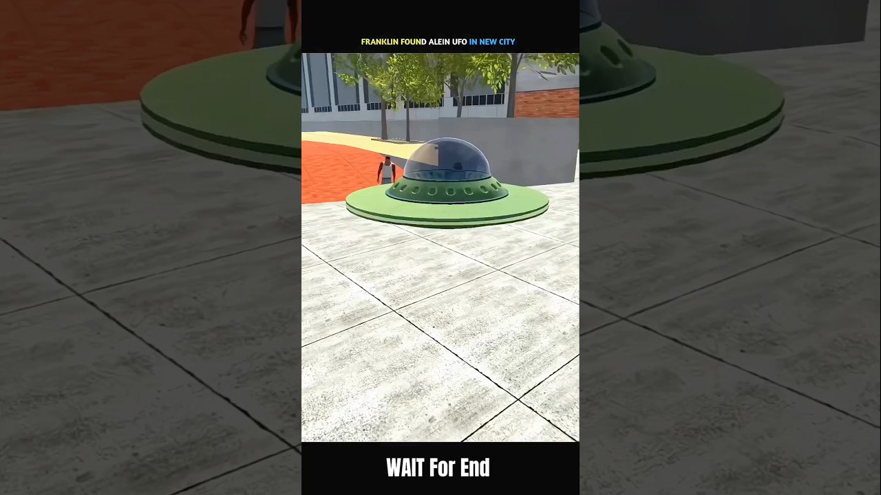 [Frenkline Found A UFO In New City] #indianbikedriving3d #shortsfeed #shorts #gta