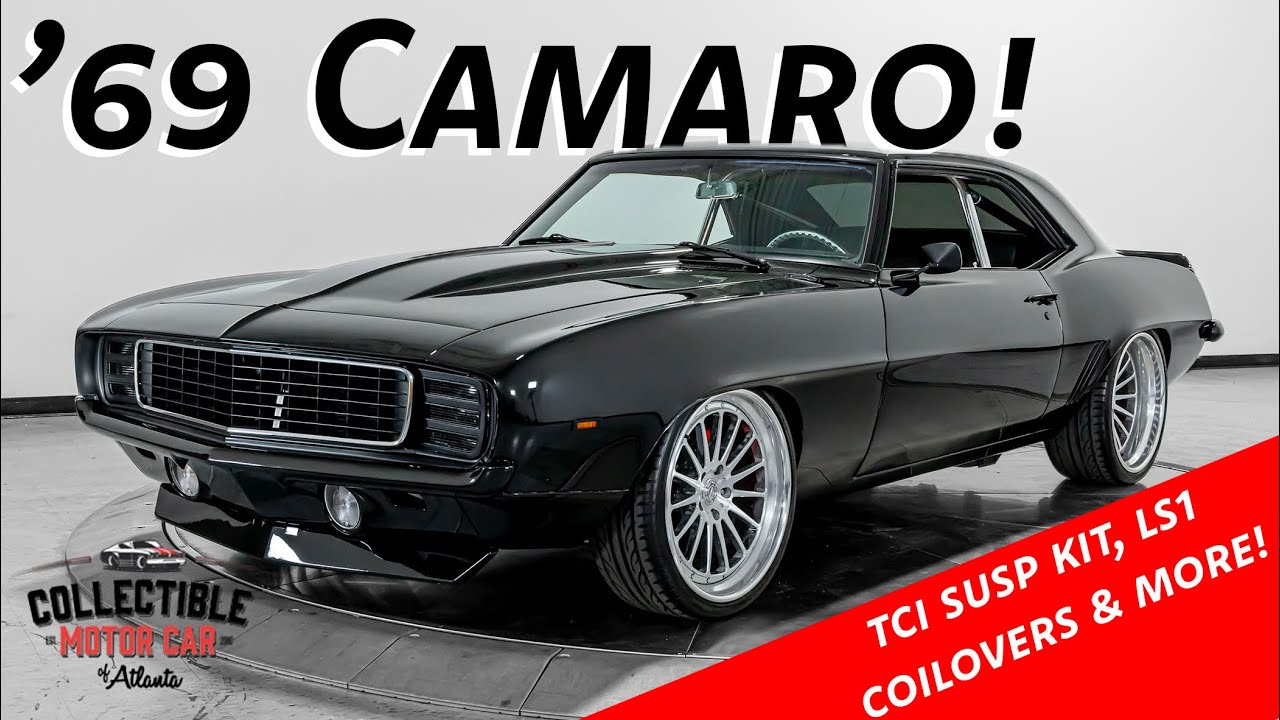 THE BLACK BANDIT 1969 Chevrolet Camaro Restomod Review - Collectible Motorcar of Atlanta