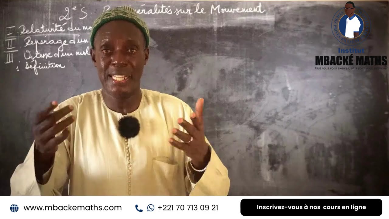 COURS 3 - MOUVEMENTS - SECONDE S  - PC