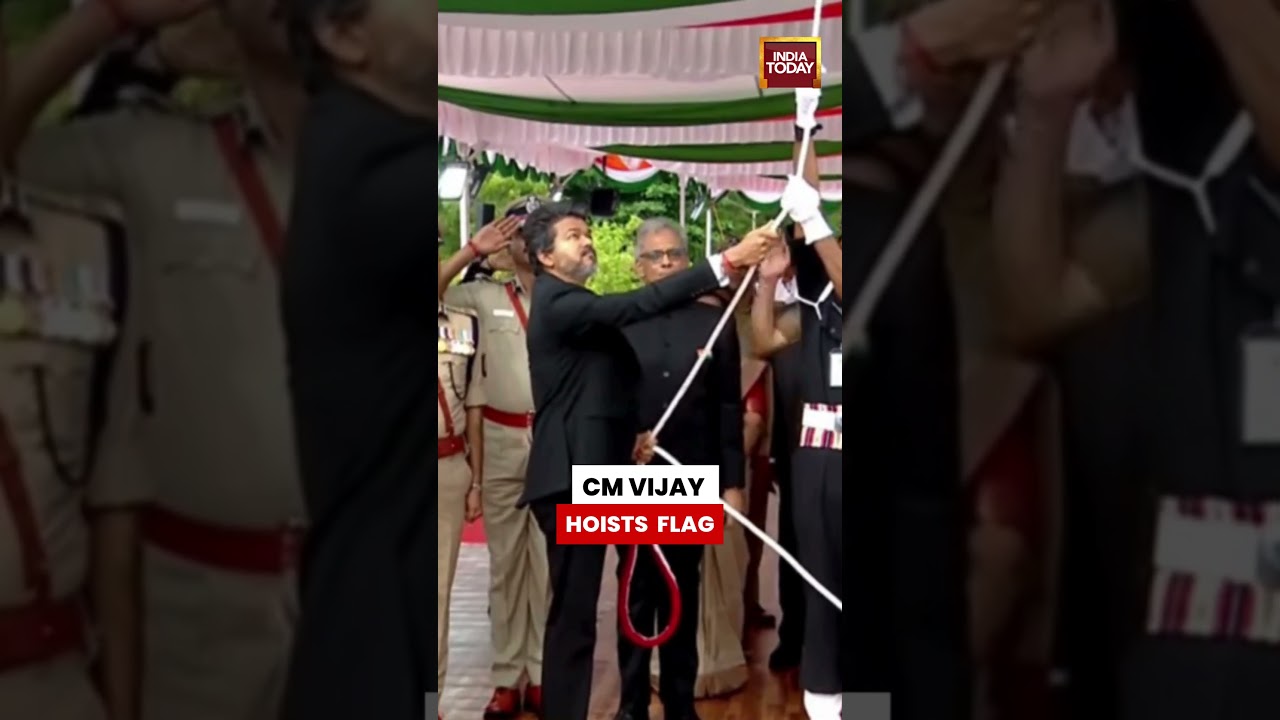 Independence Day 2026:  CM Vijay Hoists National Flag on I-Day #cmvijay #tamilnadu