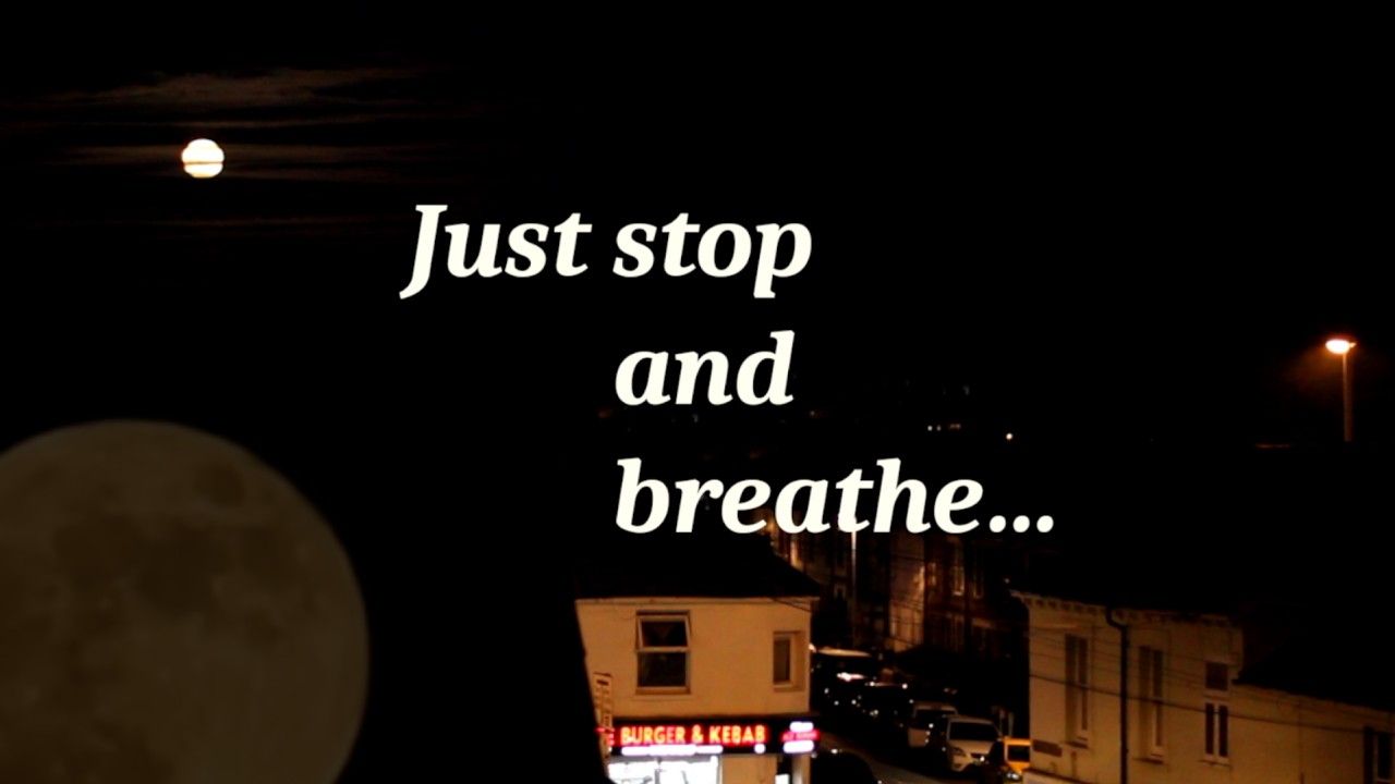 Just stop and breathe... a chill night on a rooftop